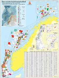 Map of the NCS 2012.