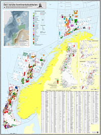 Map of the NCS 2015.